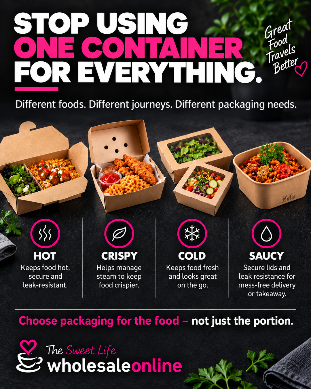 STOP USING ONE CONTAINER FOR EVERYTHING!
